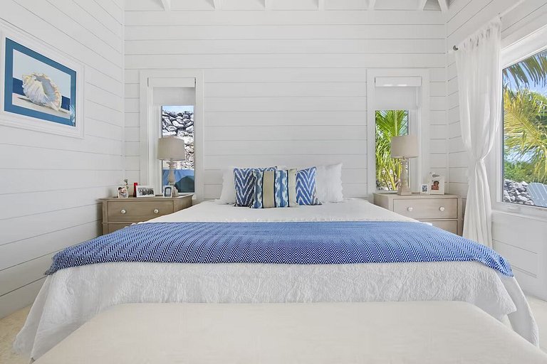 Bhs014 - Villa en bord de mer avec quai privé à Exuma