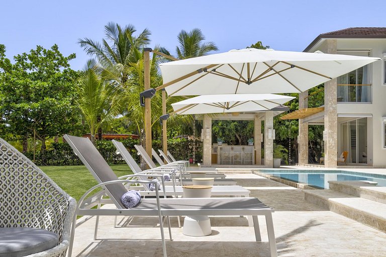 Pun005 - Villa tropical com piscina em Punta Cana