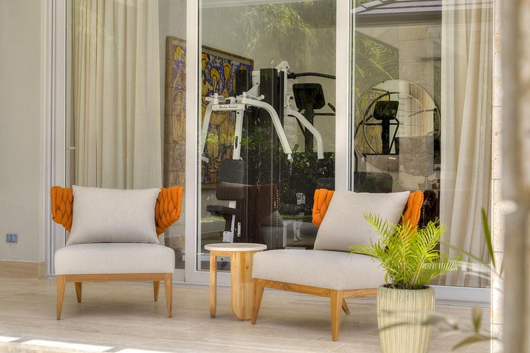 Pun005 - Villa tropical com piscina em Punta Cana