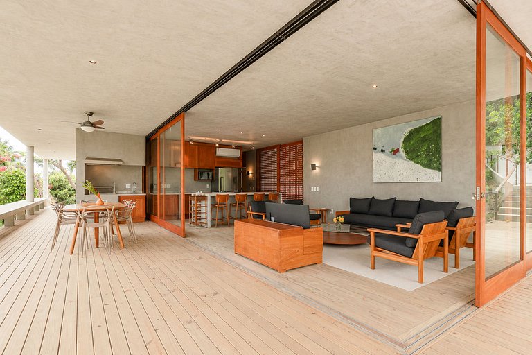 Bah177- Elegant sea view house in Itacaré