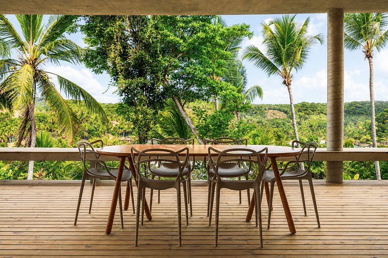 Bah177- Elegant sea view house in Itacaré