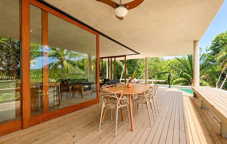 Bah177- Elegant sea view house in Itacaré