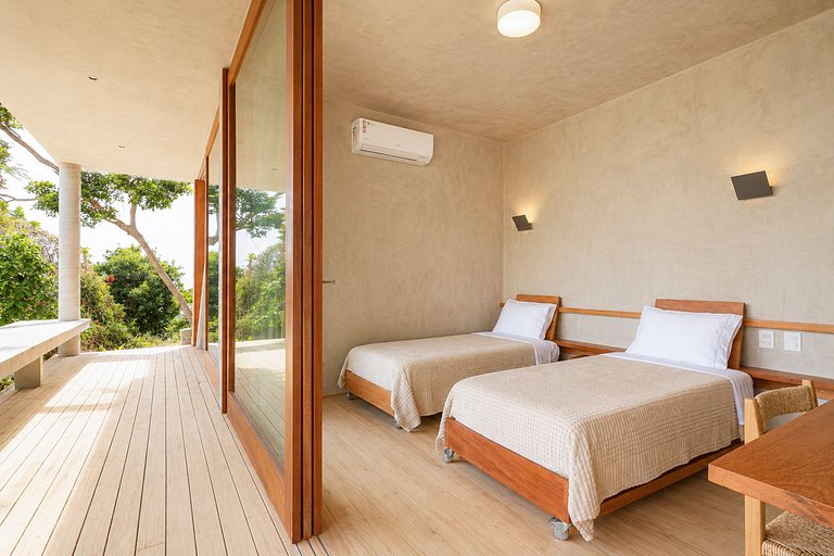 Bah177- Elegant sea view house in Itacaré
