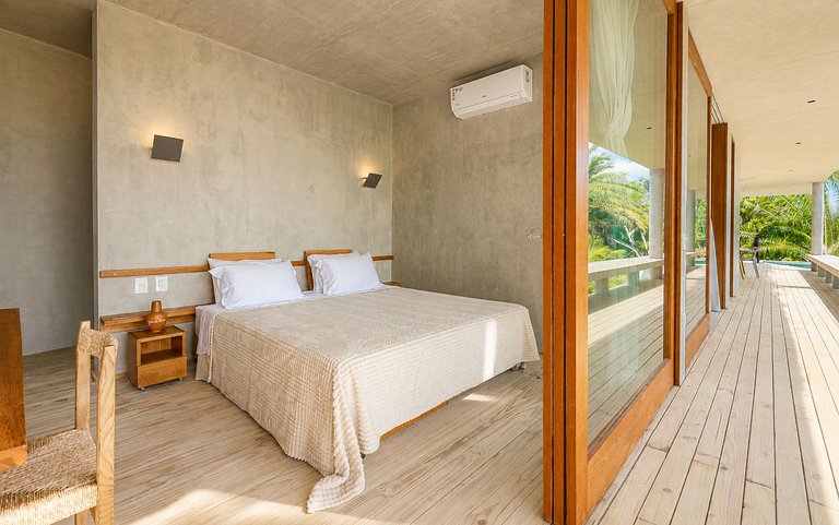 Bah177- Elegant sea view house in Itacaré