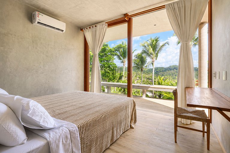 Bah177- Elegant sea view house in Itacaré