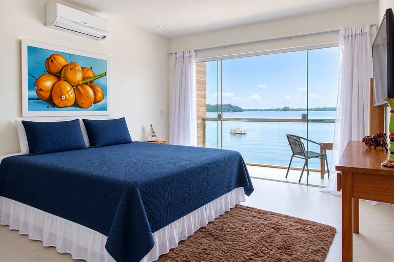Ang007 - Waterfront Villa with Exclusive Beach Access in Ang
