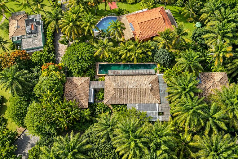 Bah152 - Villa exclusiva com 4 quartos e piscina privativa n