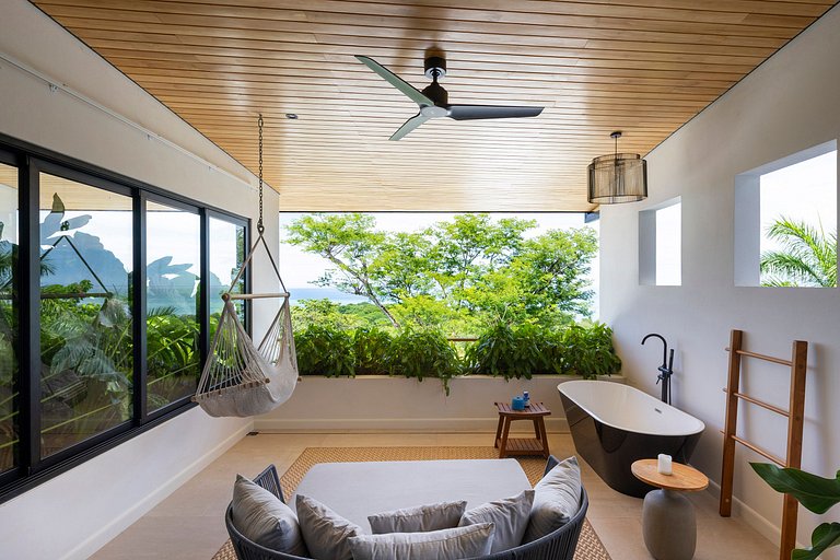Cri010 - Villa with ocean views in Malpais, Costa Rica