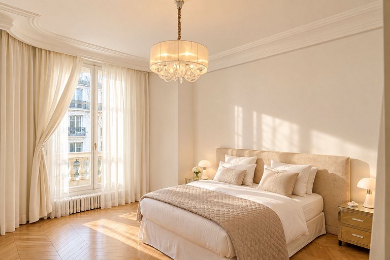 Par168 - Appartement avec vue sur la Tour Eiffel au Champ de