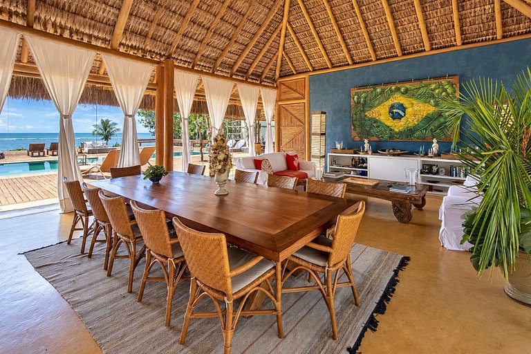 Bah006 - Luxury 10-Bedroom Beachfront Estate in Trancoso