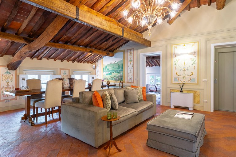 Tus022 - A beautiful 18th-century villa next to Lucca