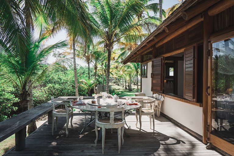 Bah021 - Casa de 3 suites à beira-mar em Trancoso