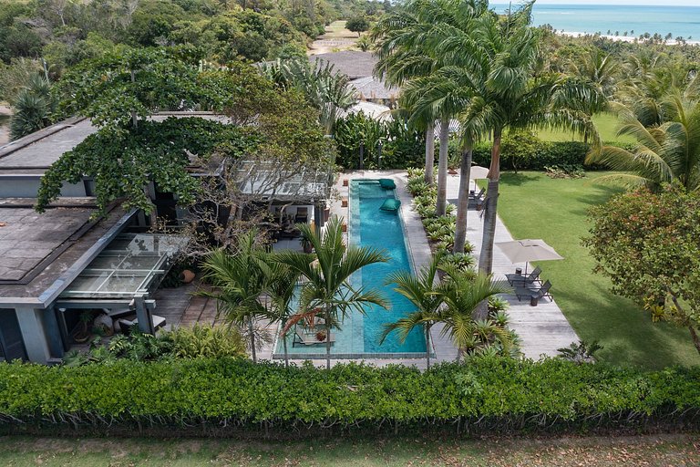 Bah059 - Villa con piscina y vista al mar en Trancoso