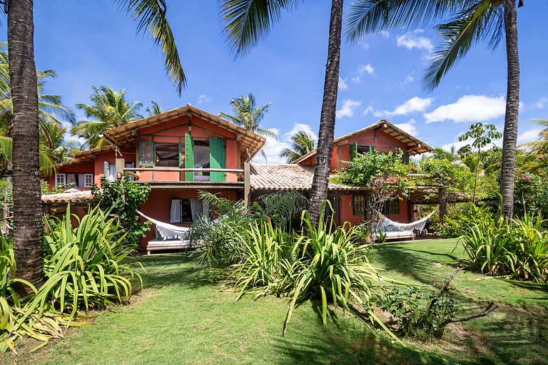 Bah068 - Front sea house with pool in Trancoso