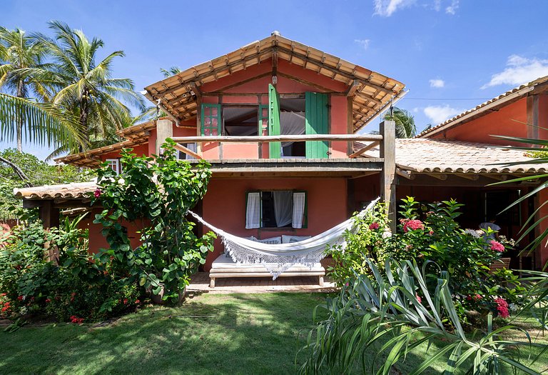 Bah068 - Front sea house with pool in Trancoso