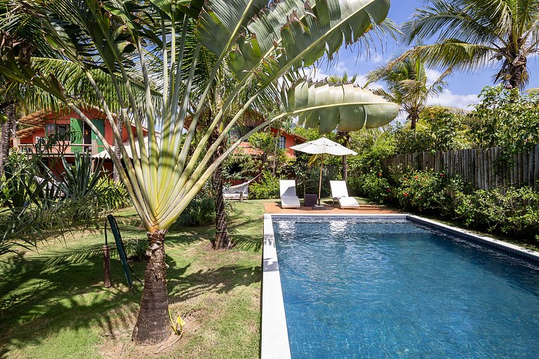 Bah068 - Front sea house with pool in Trancoso