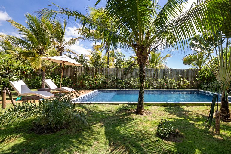 Bah068 - Front sea house with pool in Trancoso