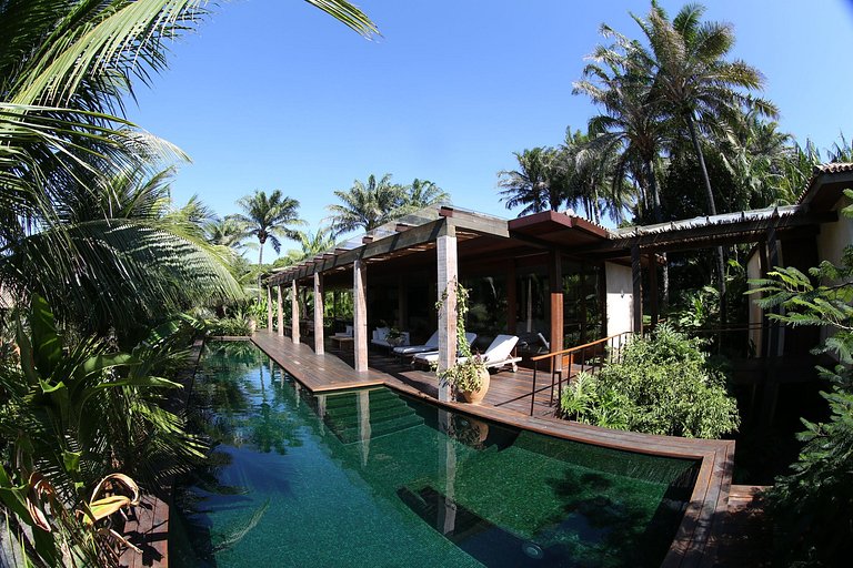 Bah152 - Fabulous house with pool in Itacaré