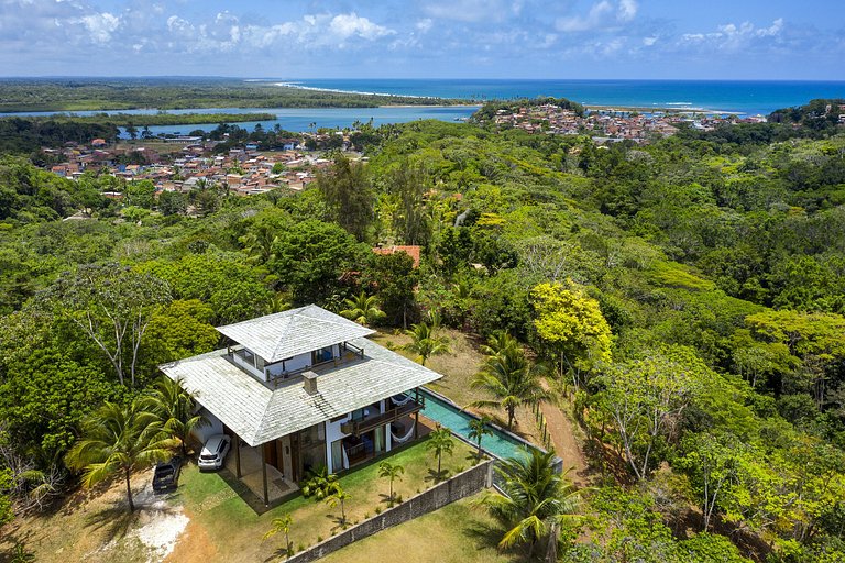 Bah164 - Beautiful house at the Alto de Itacaré