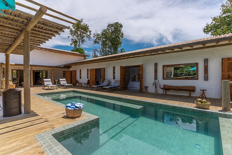 Bah192 - Charming house with pool and 4 suites in Trancoso