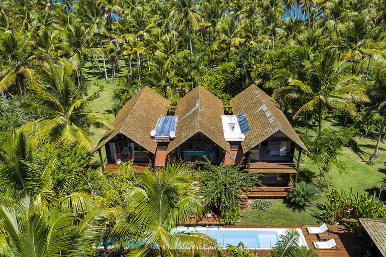 Bah502 - Charming 5 bedroom villa in Boipeba