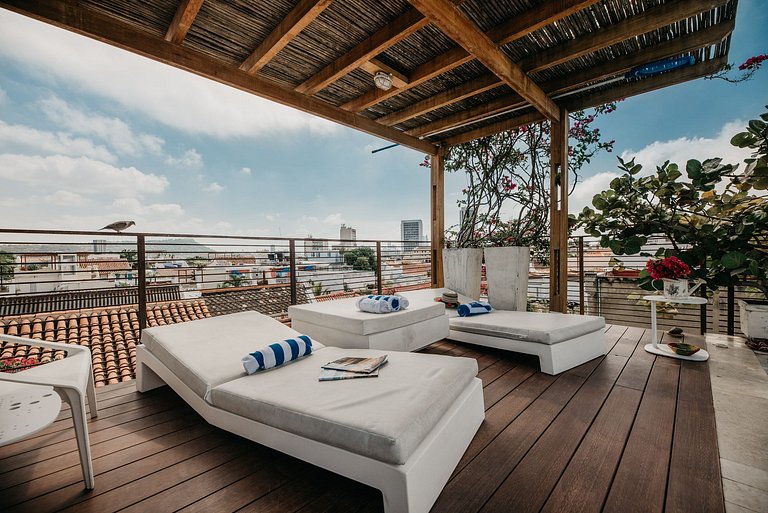 Car068 - Luxury colonial villa in the heart of Cartagena