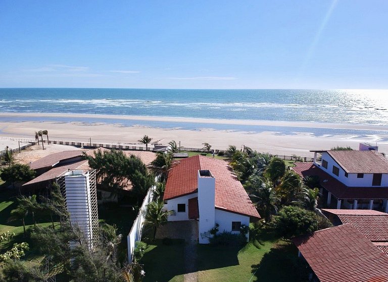 Cea064 - Sea front villa with pool in Guajiru