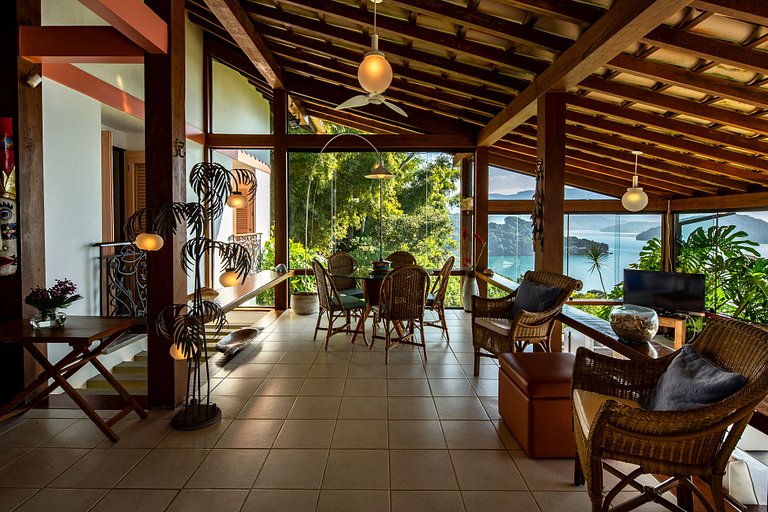 House,Angra dos Reis, Ponta do Caiobá, three bedroms