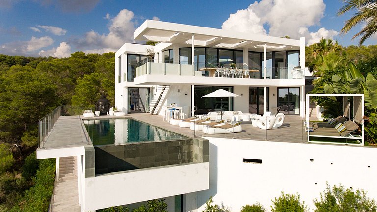 Ibi021 - Modern luxury villa with privacy, Ibiza