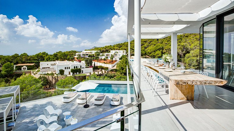 Ibi021 - Modern luxury villa with privacy, Ibiza