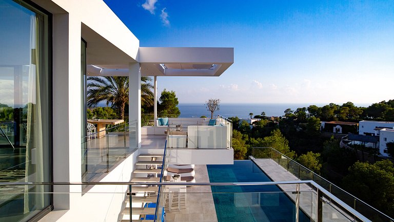 Ibi021 - Modern luxury villa with privacy, Ibiza