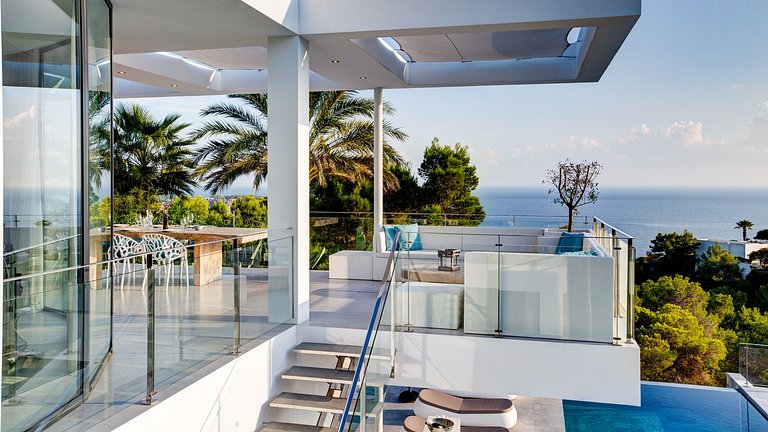 Ibi021 - Modern luxury villa with privacy, Ibiza