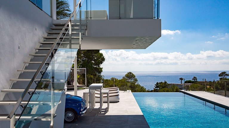 Ibi021 - Modern luxury villa with privacy, Ibiza