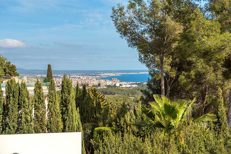 Mal011 - Villa avec vue panoramique, Majorque.