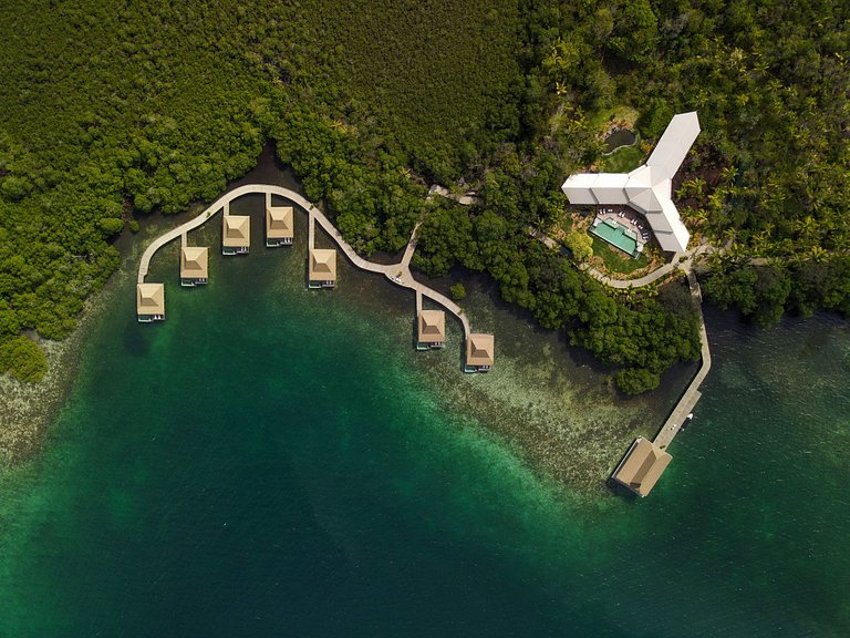 Pan015 - Cabane de luxe avec piscine privée à Bocas del Toro