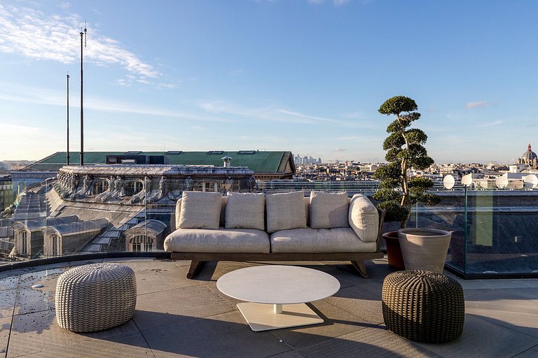 Par006 - Unique penthouse in Paris for rent