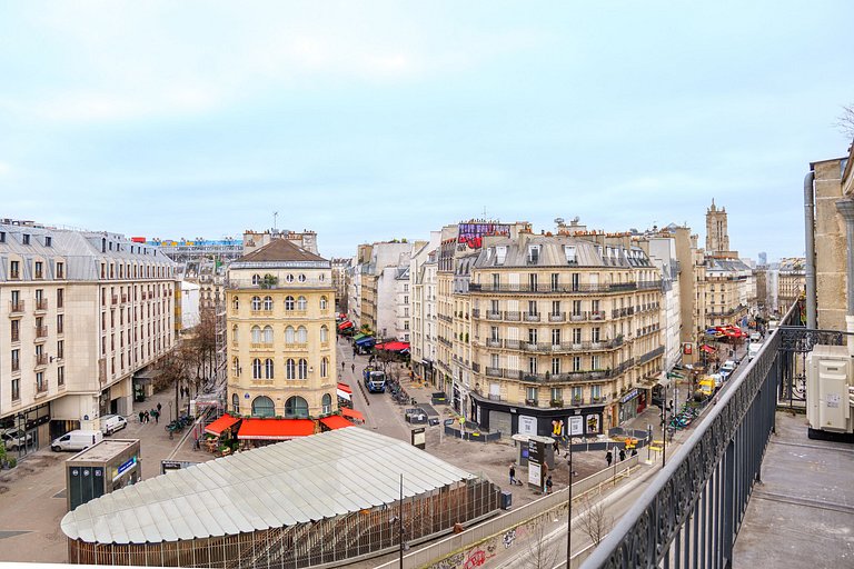 Par204 - 1 ensuite-bedroom apartment in Les Halles