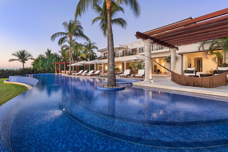 Ptm002 - Luxury house with large pool in Punta Mita