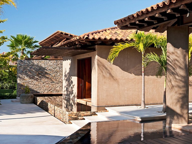 Ptm005 - Luxury wooded 6 bedroom villa in Punta Mita