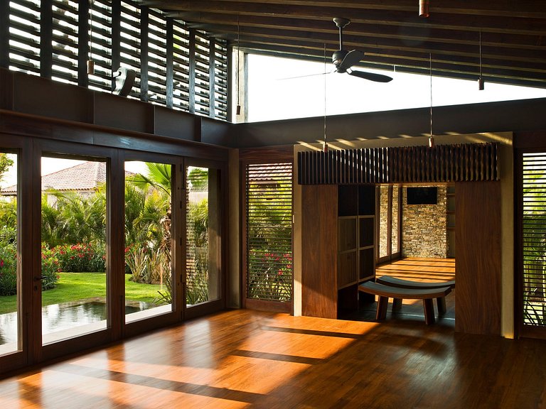 Ptm005 - Luxury wooded 6 bedroom villa in Punta Mita