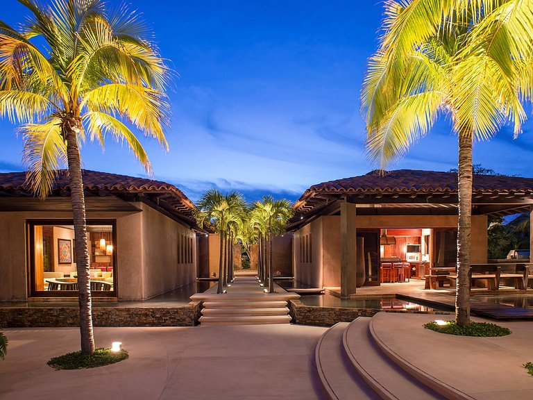 Ptm005 - Luxury wooded 6 bedroom villa in Punta Mita