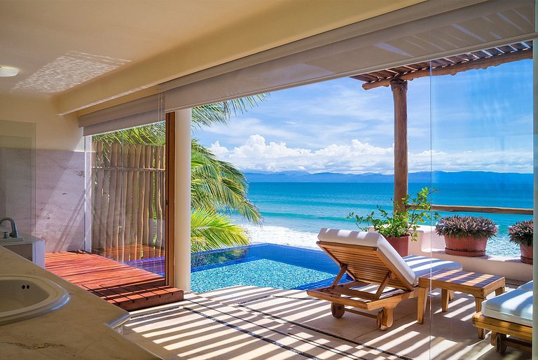 Ptm007 - Beautiful sea front villa in Punta Mita