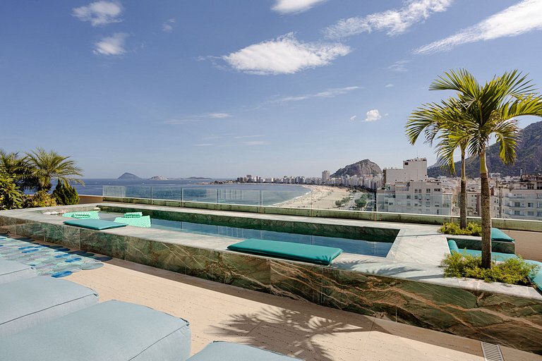 Rio001 - Breathtaking beachfront penthouse