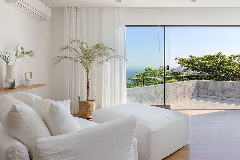 Rio005 - Contemporary mansion in Joá with an ocean view