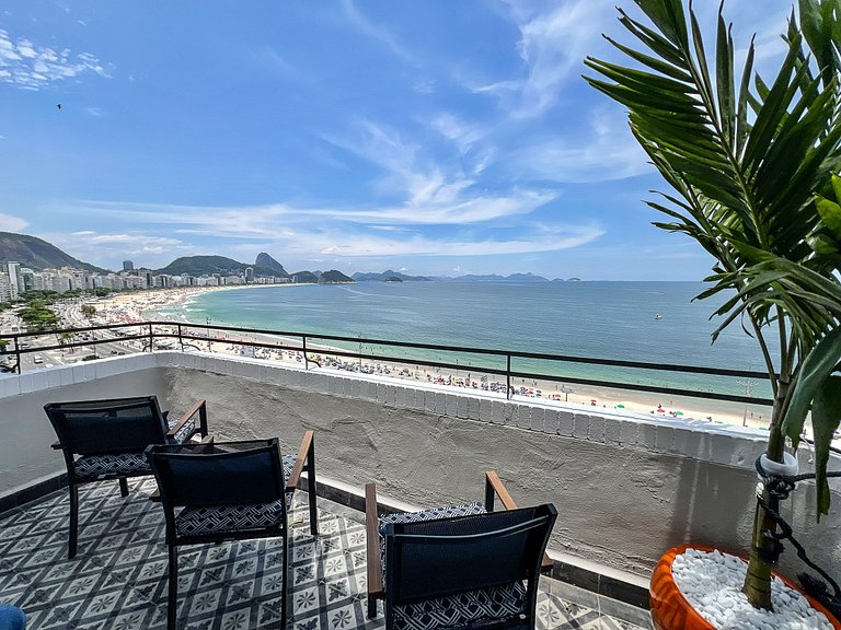 Rio163 - Apartment with sea view in Copacabana