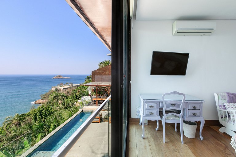 Rio501 - Luxueuse villa avec vue sur la mer à Joá