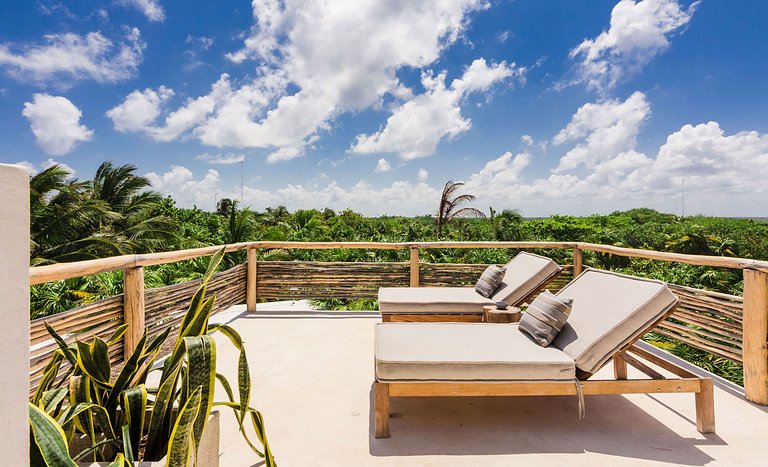 Tul025 - Beautiful sea front house in Tulum